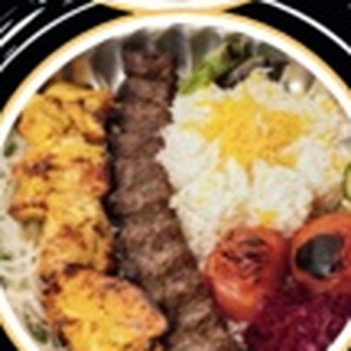 Vaziri leg combo with chicken leg and koobideh